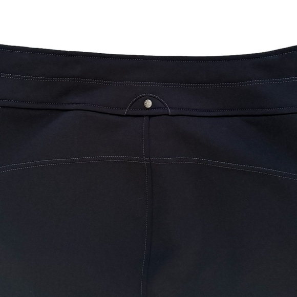Athleta Black Snowslide Fleece Lined Cargo Skirt Size Medium - Picture 9 of 12